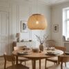 Bambus loftlampe