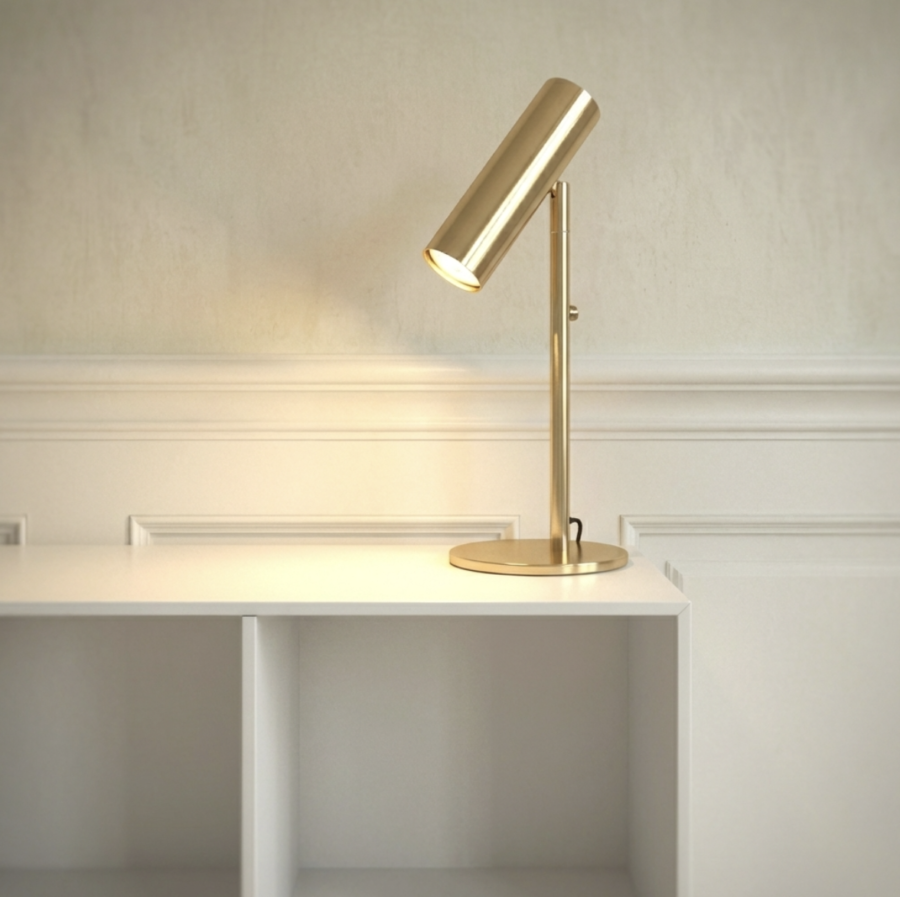 Paris messing bordlampe i eksklusivt design - Elegant bordlampe Paris messing bordlampe i eksklusivt design - Elegant bordlampe